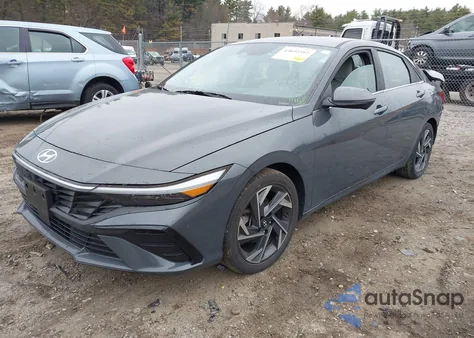 2024 Hyundai Elantra Limited from USA, damaged, VIN KMHLP4DG1RU636872